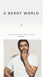 Mobile Screenshot of anerdyworld.com